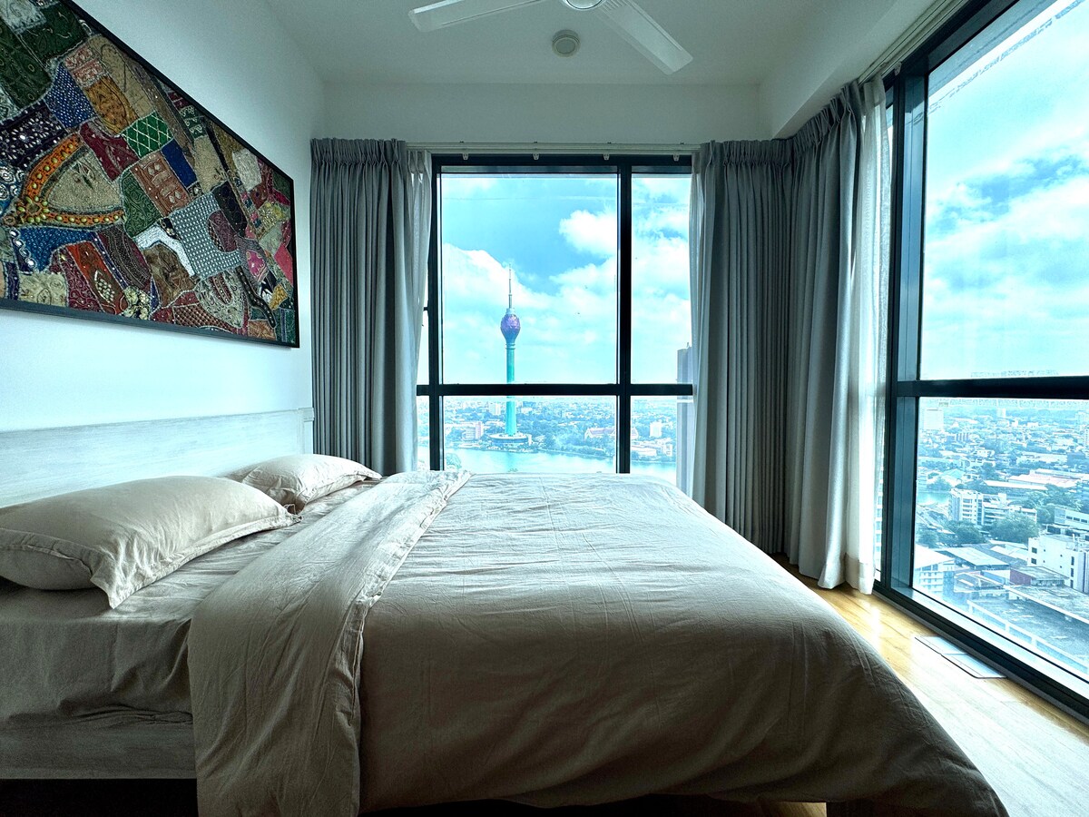City views from Colombo Apartment