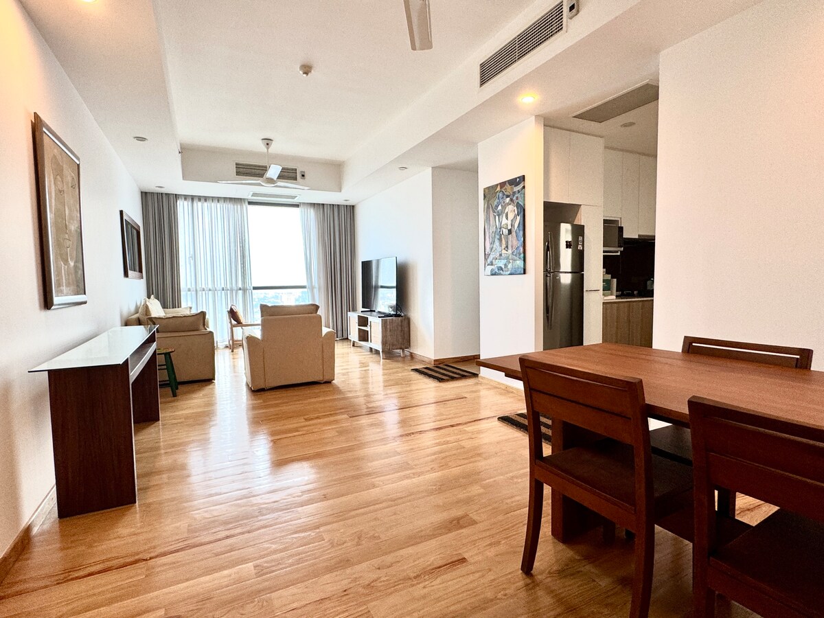 Master bedroom at Colombo Apartment