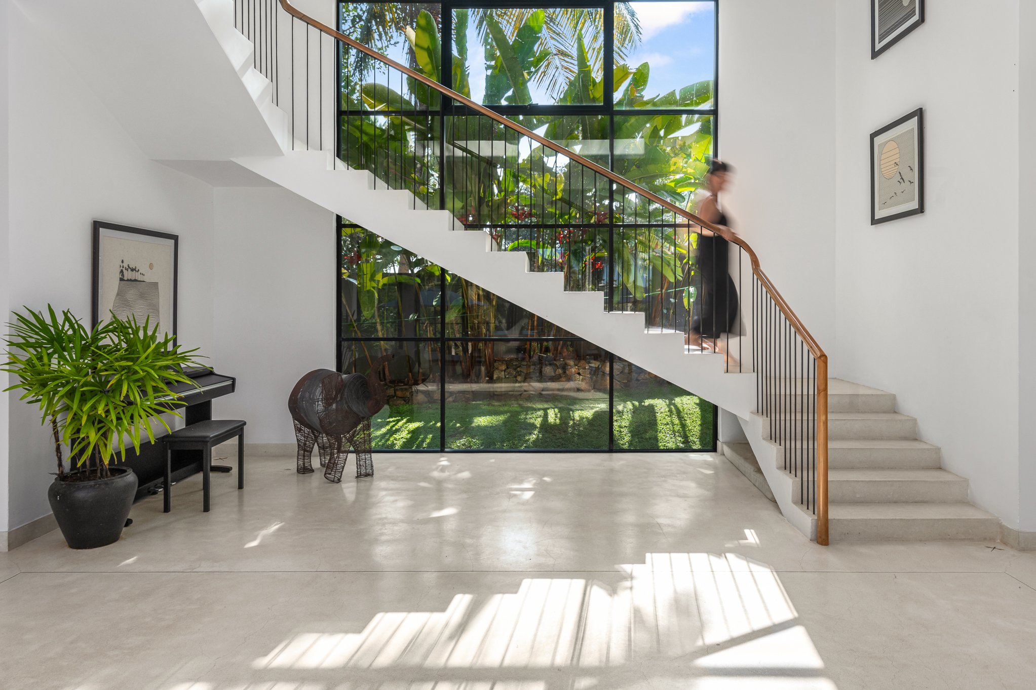Interior space at Dragonfly Villa